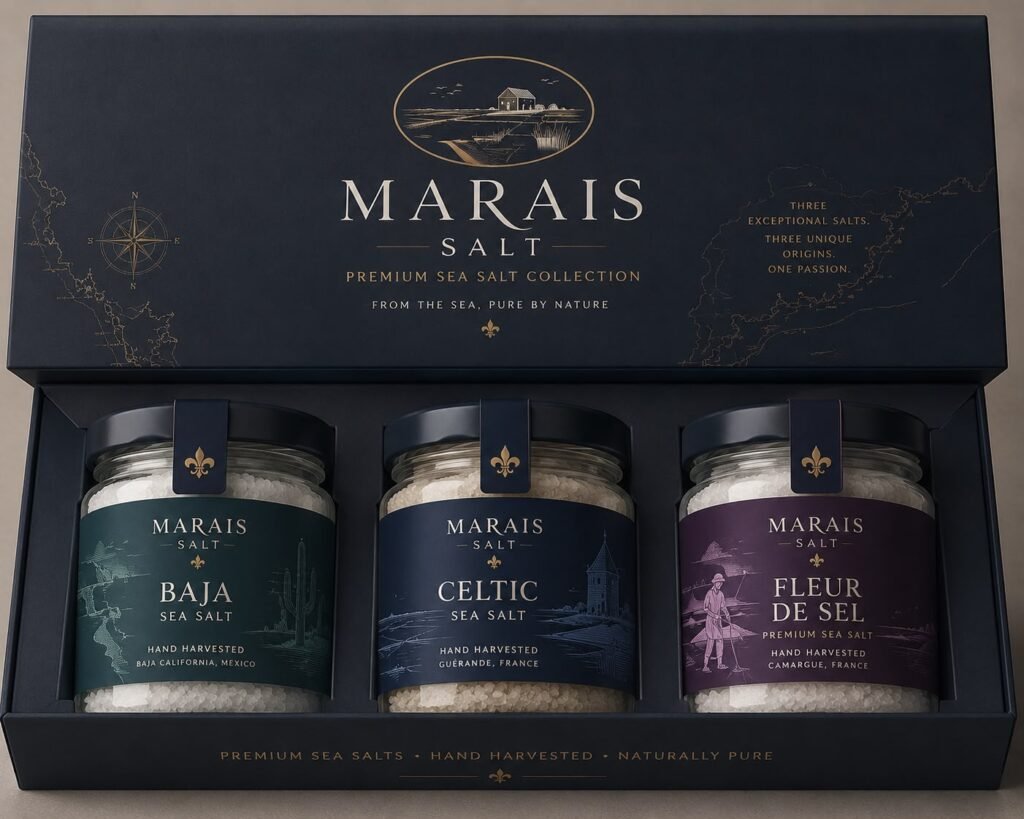 Marais Sea Salt – Premium Sea Salt Collection